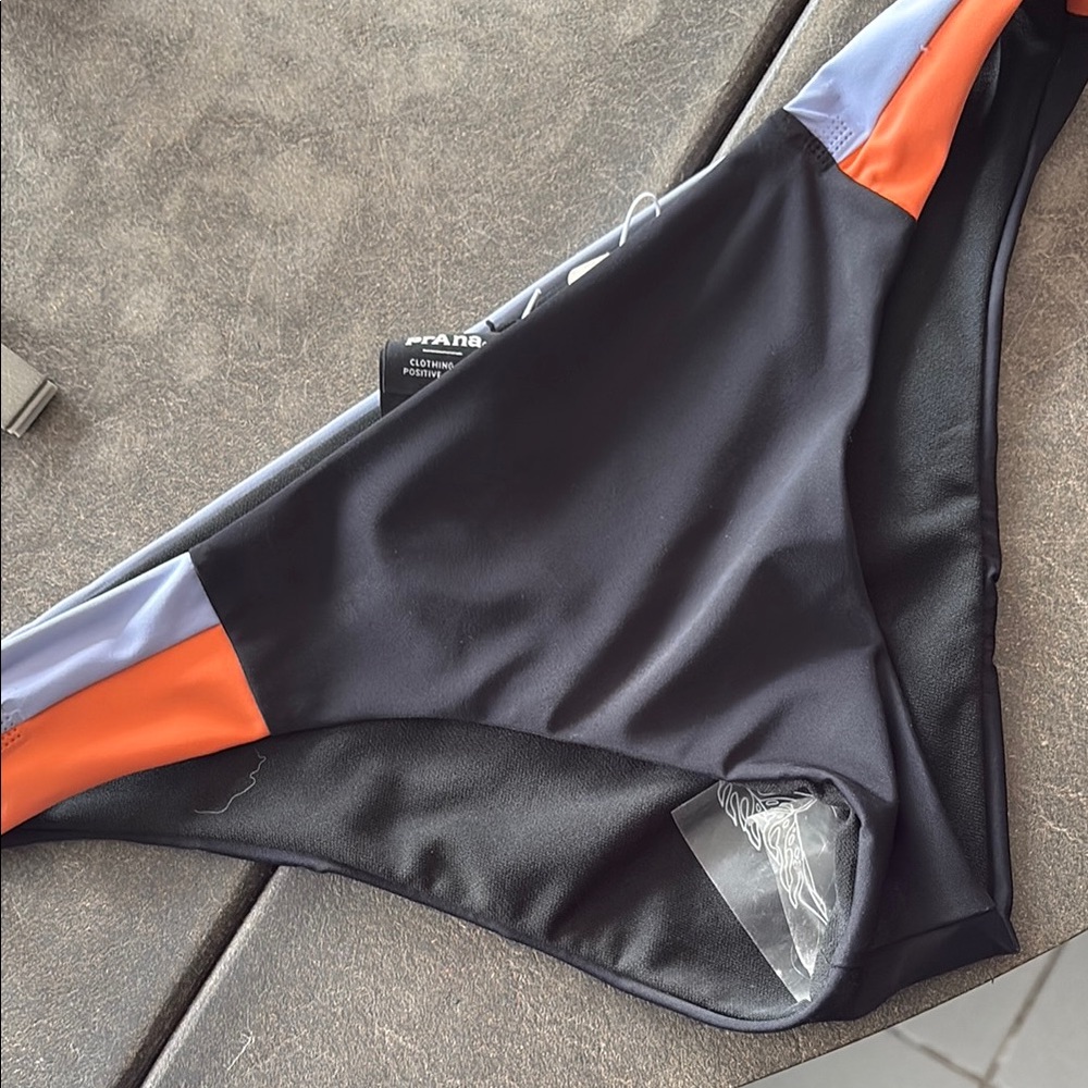 Prana Innix Bottom Black Colorblock Medium NWT